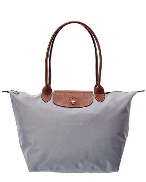 longchamp bag neo grey|longchamp bag with long strap.